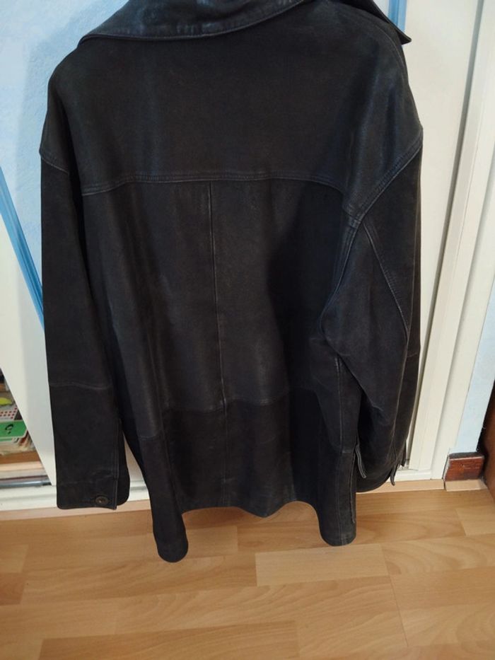 VESTE  CUIR NUBUCK - photo numéro 3