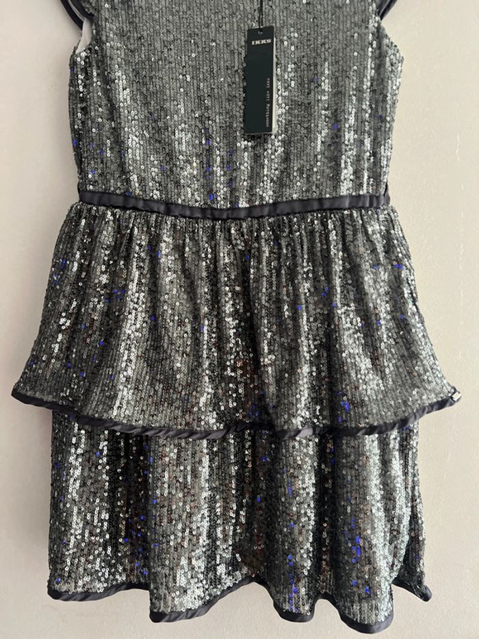 Magnifique robe à sequins ikks 10 ans - photo numéro 4