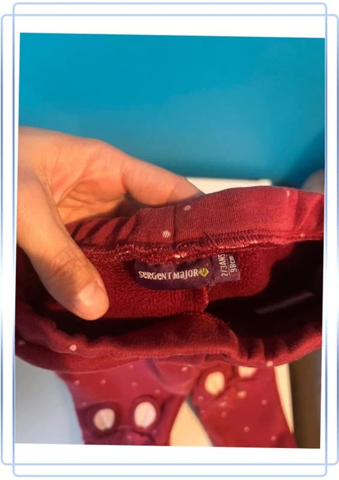 Legging polaire 2/3 ans sergent Major offert dans un lot - photo numéro 5