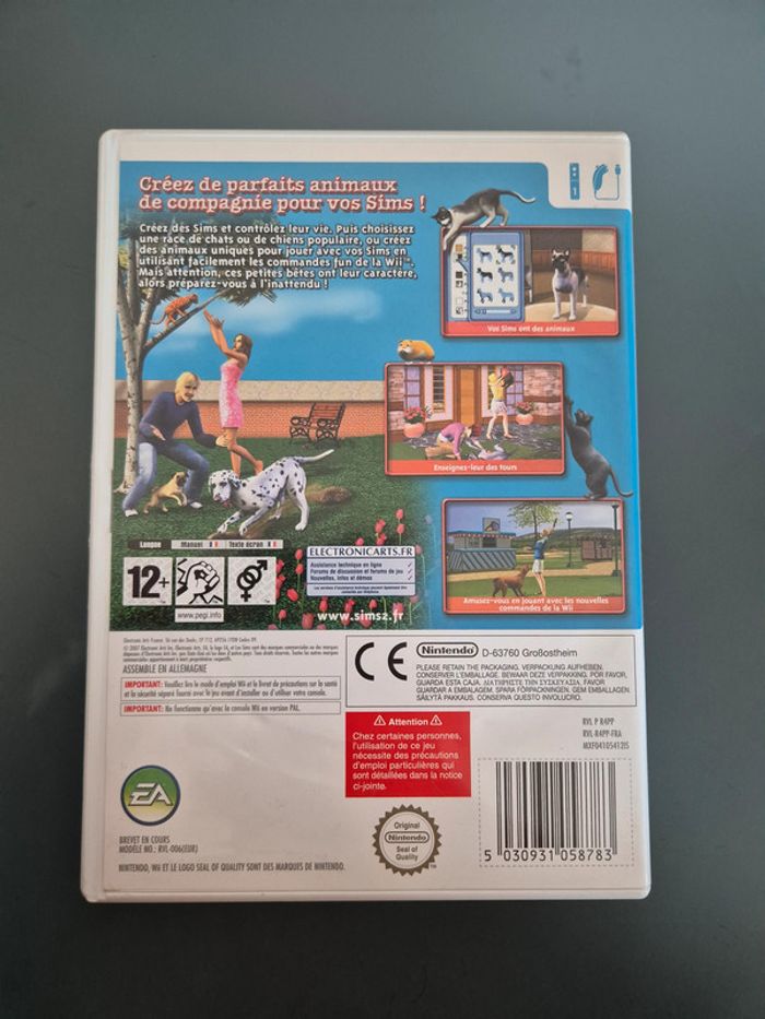 Les Sims 2 Animaux & Cie Nintendo Wii - photo numéro 3