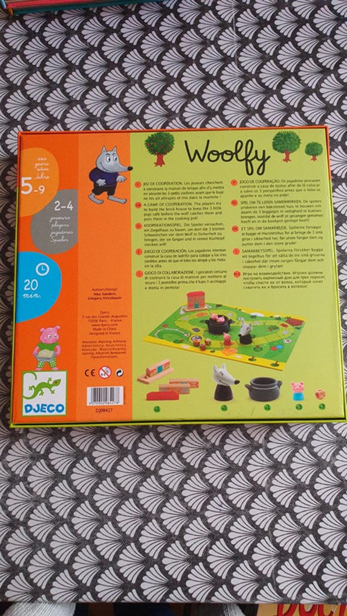 Jeu de coopération Woolfy Djeco - photo numéro 4