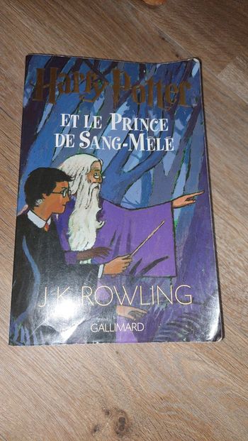 Livre Harry Potter et le prince de sang-mélé