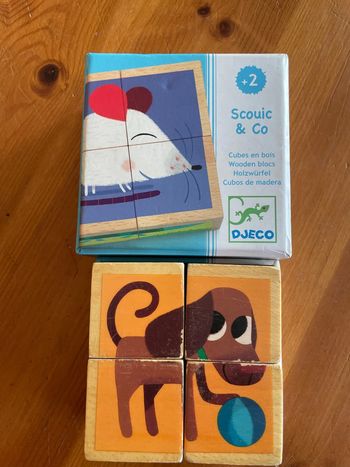 Cubes en bois
