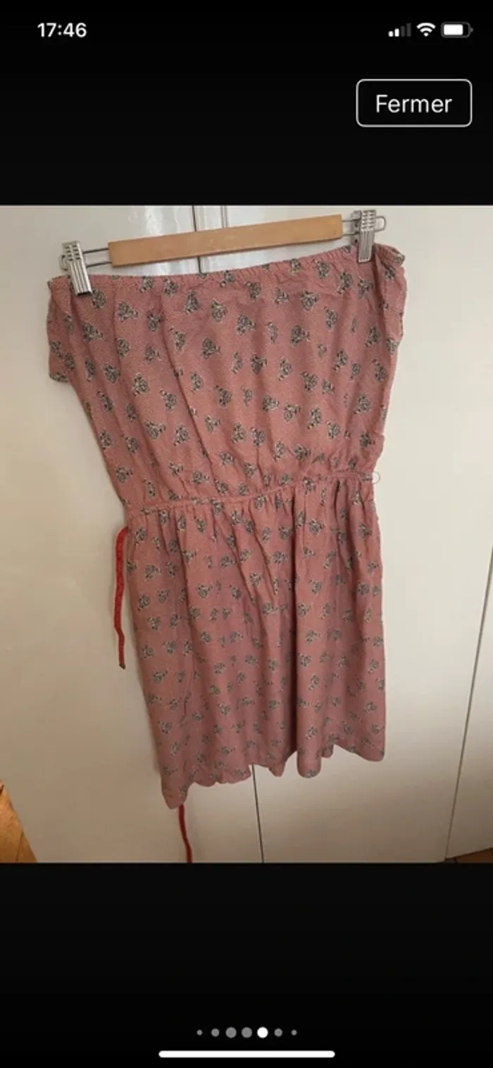 Robe bustier viscose Pull &  Bear taille L - photo numéro 6