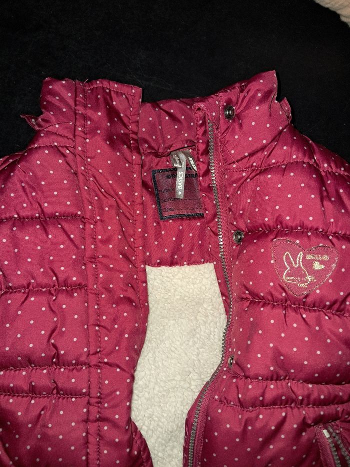 Manteau doudoune fille 18 mois - photo numéro 2