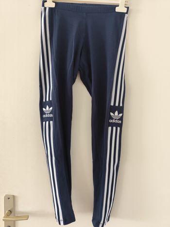 Legging adidas bleu 