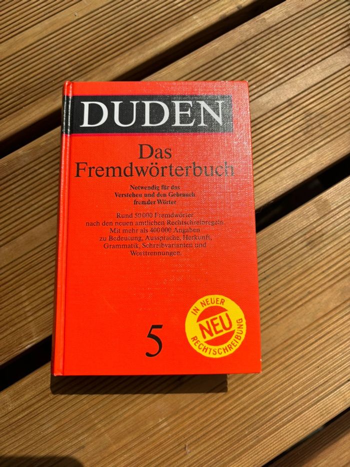 DUDEN - das Fremdwörterbuch