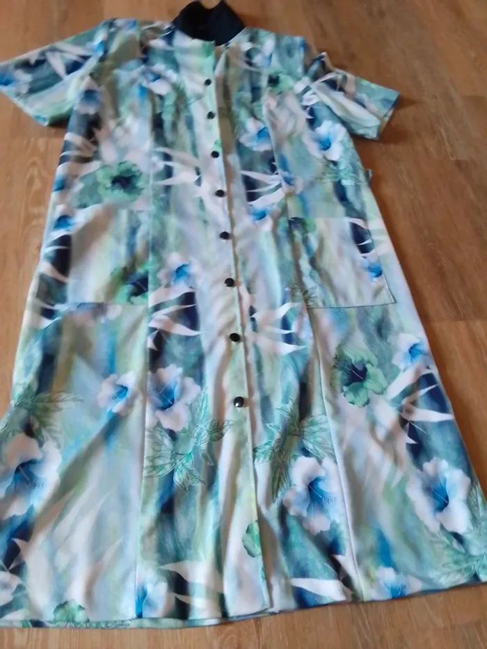 Robe bleu fleur Caty Jane 42 - photo numéro 6