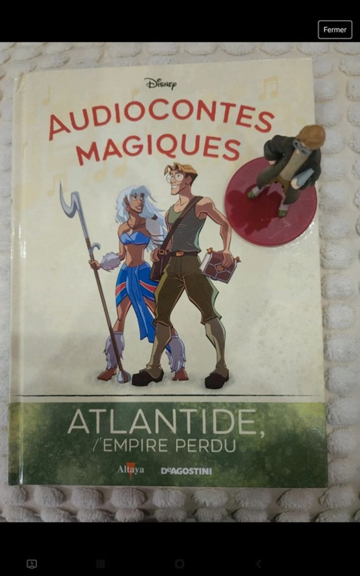 57Ēme audioconte magique altaya disney audio compte conte deagostini figurine magic comte