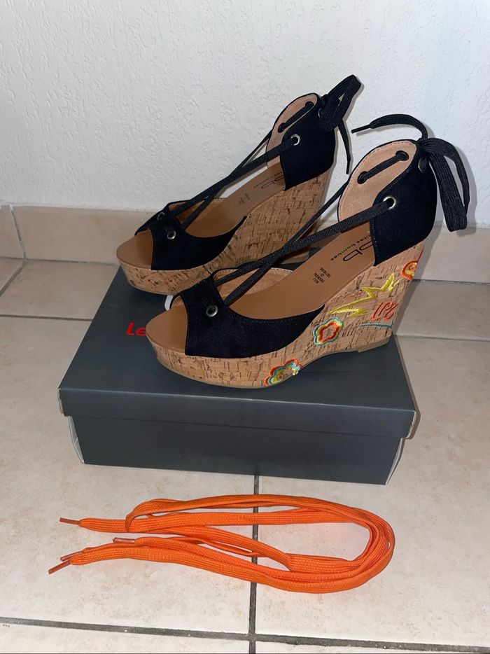 Chaussures compensées - LPB - Taille 36 - photo numéro 3
