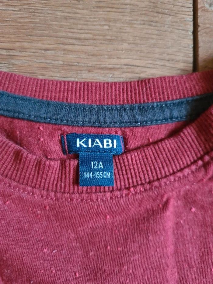 T shirt manches longues 12 ans kiabi - photo numéro 4