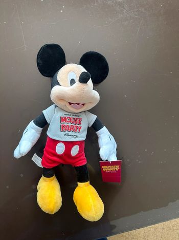 Peluche Disney Mickey mouse party disneyland paris