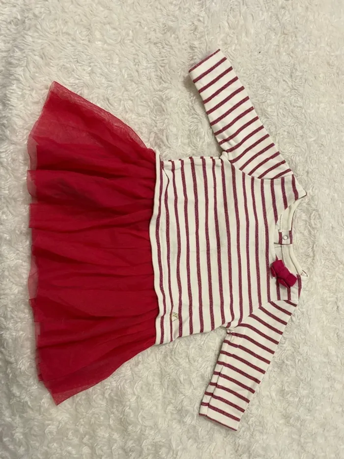 Jolie petite robe tutu petit bateau - photo numéro 4