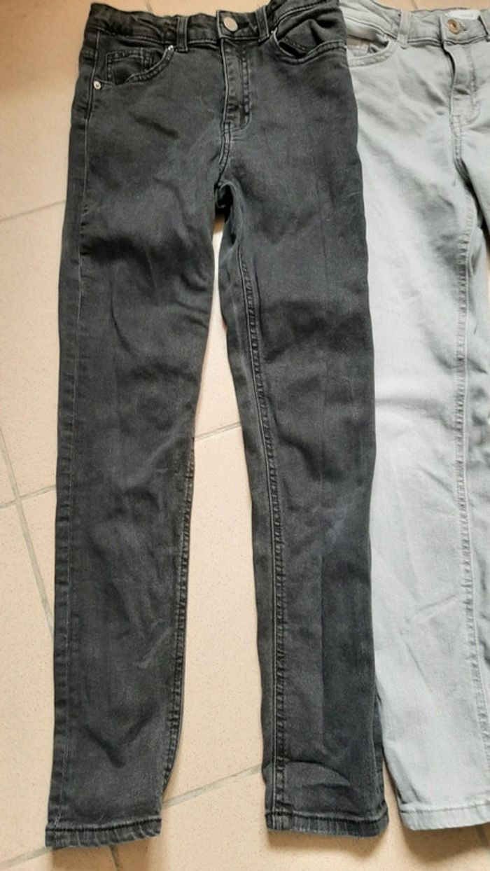 3 pantalons fille 11 ans - photo numéro 2