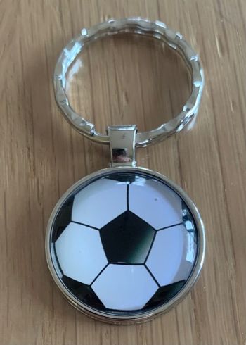 Porte-clés football