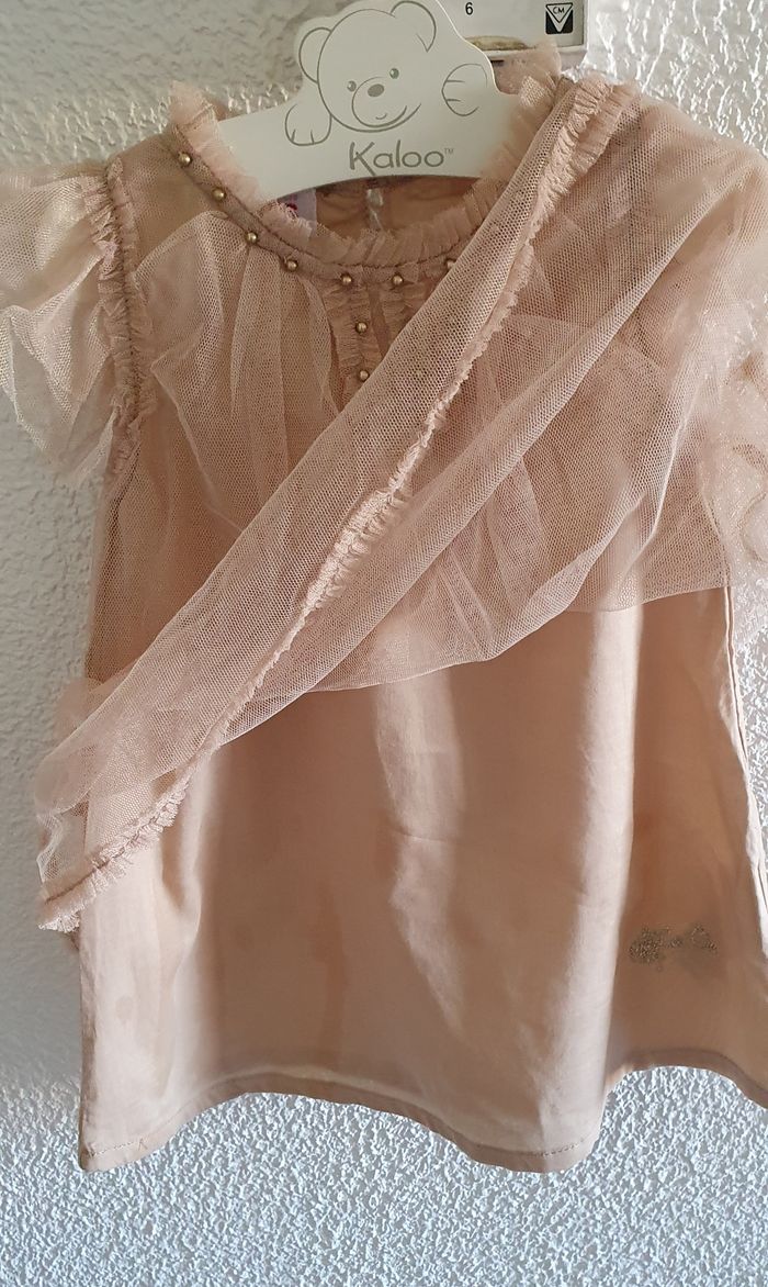 Ensemble robe et cape de fête 6/12 mois - photo numéro 7