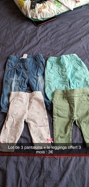 lot de pantalon