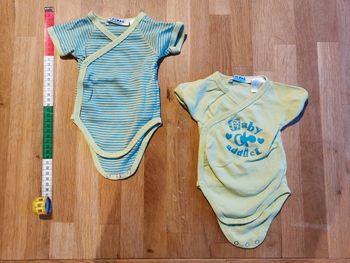 Lot 2 bodies manches courtes