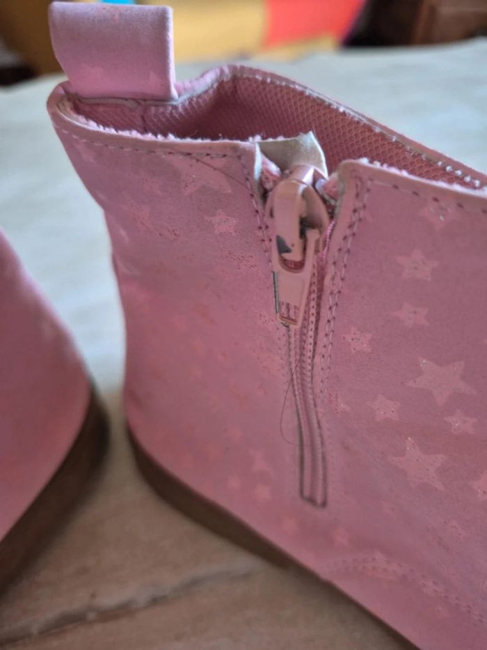 Petite bottines motif etoile - photo numéro 4