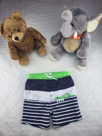 Short de bain motif petit crocodile-Orchestra-9mois 