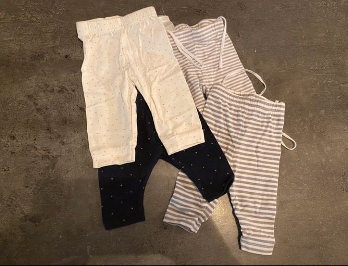 Lot de leggings fille