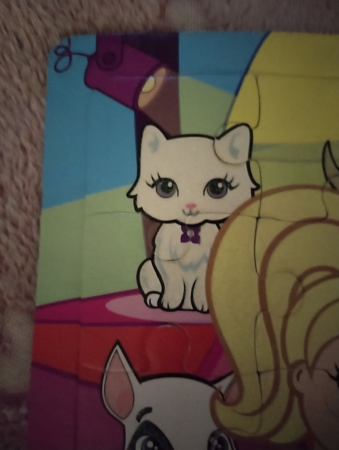 Puzzle "Polly Pocket" 24 pièces en très bon état - photo numéro 3