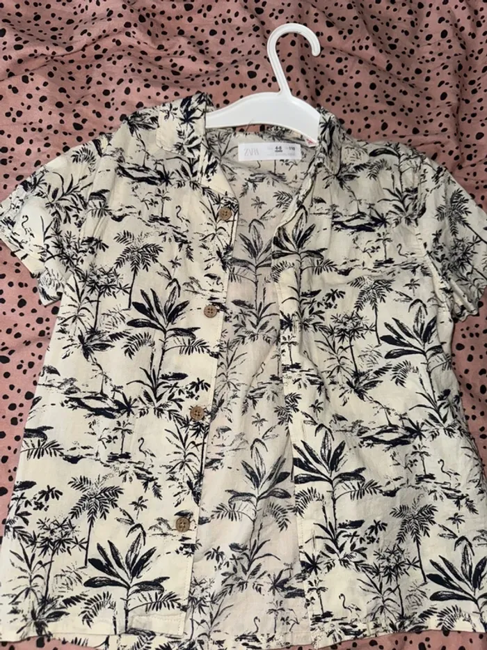 Chemise zara garçon taille 110 - photo numéro 2