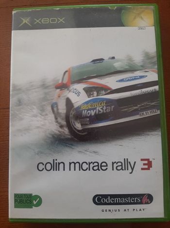 Jeu Xbox Colin Mcrae rally 3