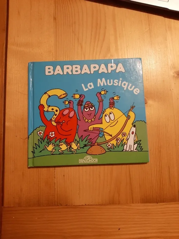 Livre barbapapa la musique
