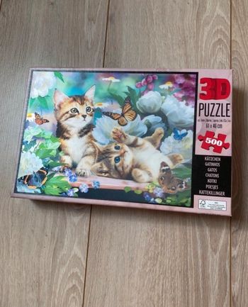 Puzzle 3 D chatons 500 pièces