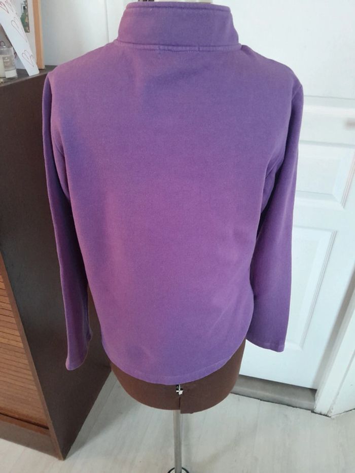 Joli sweat avec zip colwater creek motif brodé - photo numéro 2