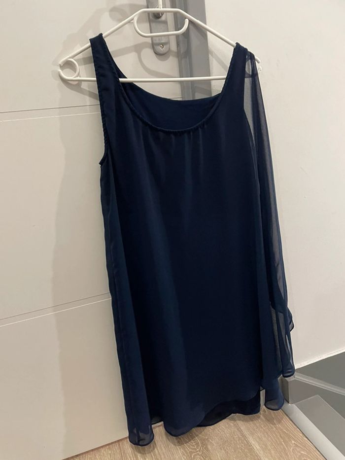 Robe naf naf bleu marine - photo numéro 4