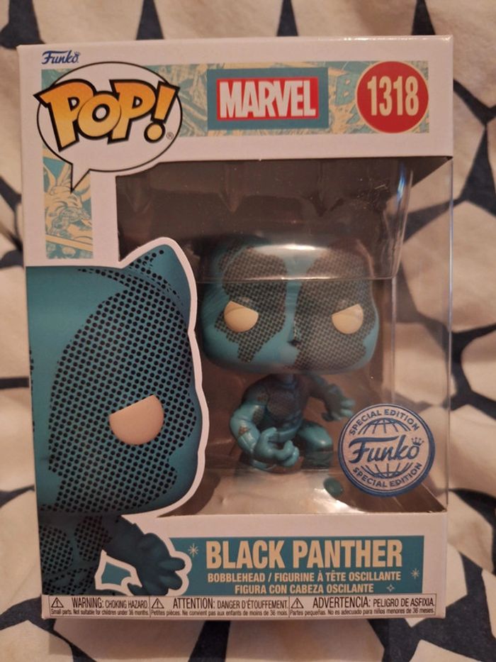 Funko pop marvel Black panther 1318