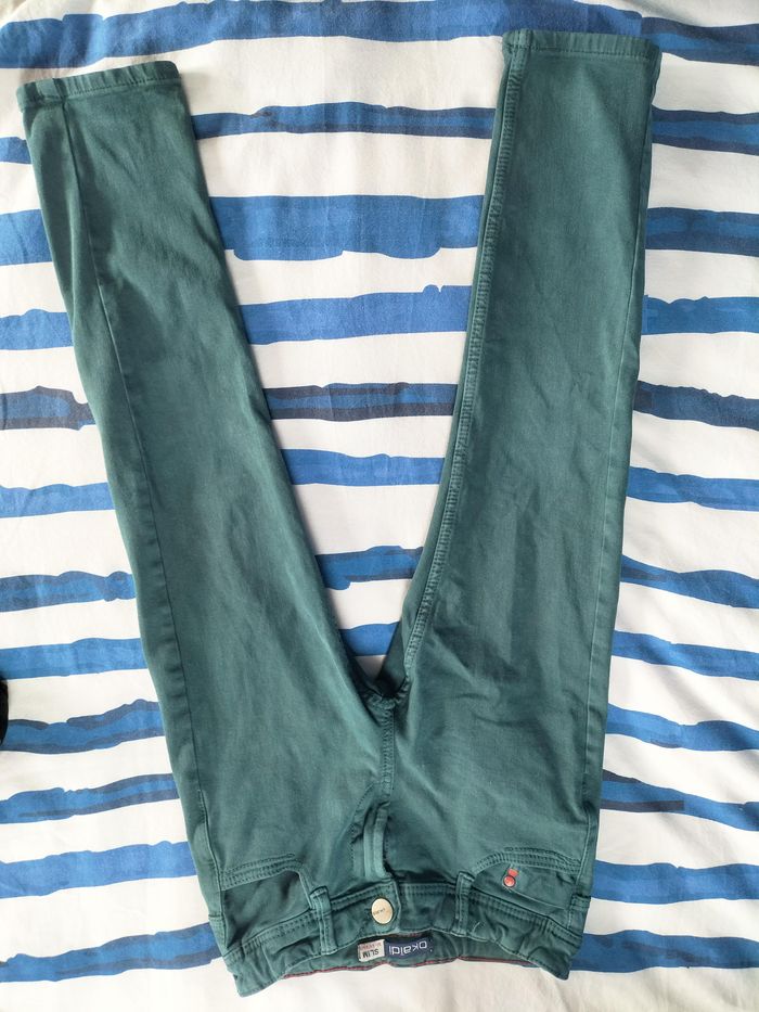 Pantalon vert canard
