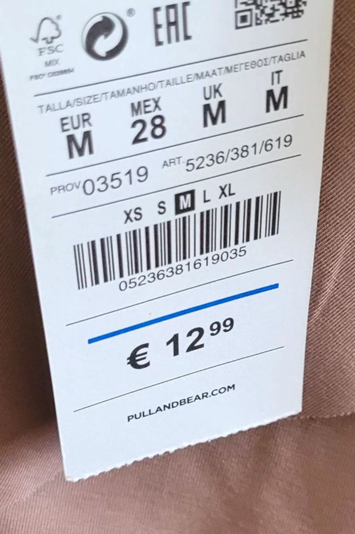 Crop top Pull And Bear Taille M - photo numéro 2