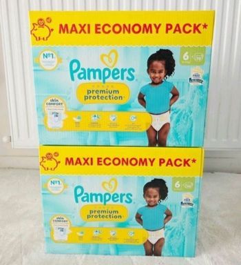 Pampers taille 6 premium 140 couches 