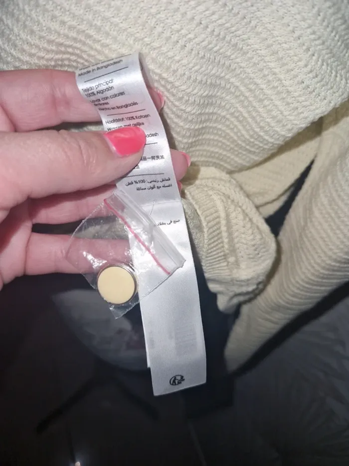 Joli pull original cache cache taille 40 - photo numéro 6