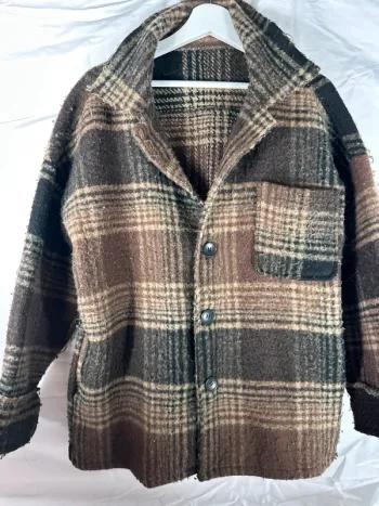 Veste semi-longue à carreaux YesStyle -  Style plaid tendance & cosy !