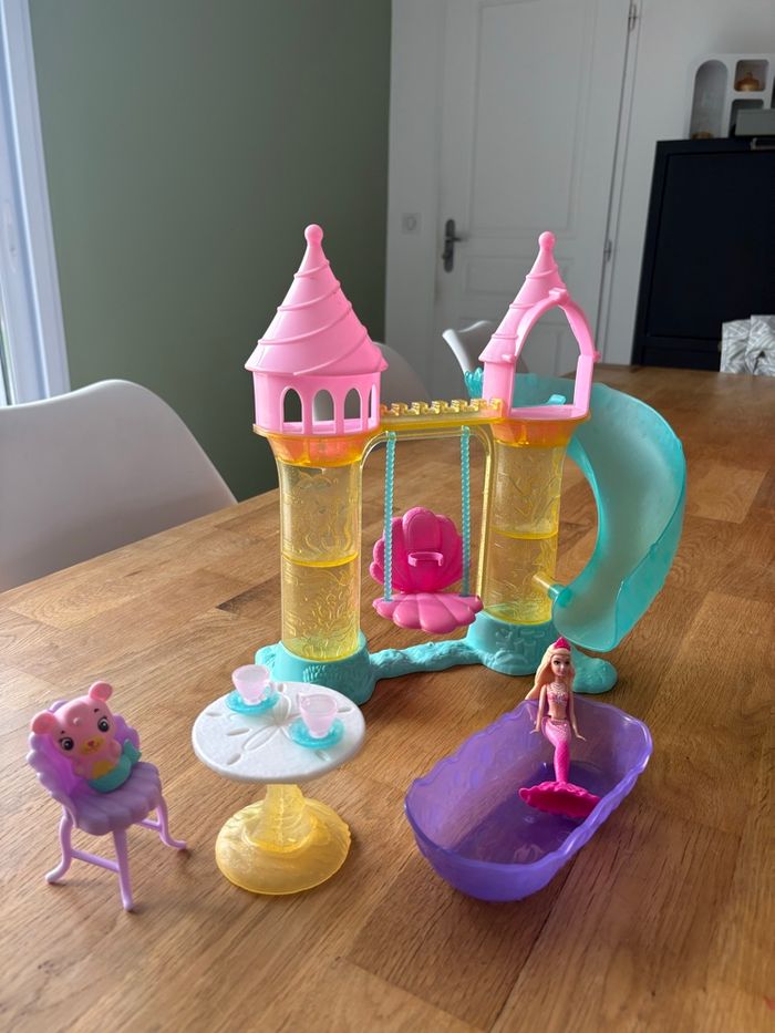 Barbie Dreamtopia Coffret Aire de Jeux château de Sable - photo numéro 2