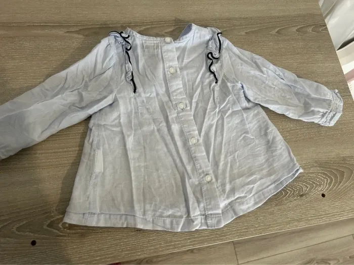 Blouse manches longues 12 mois - photo numéro 4