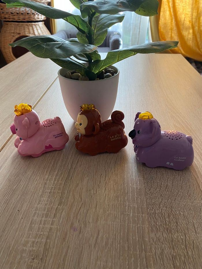 Lot tut tut animaux koala singe cochon - photo numéro 2