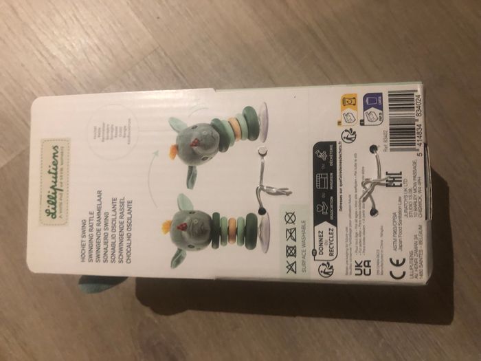 Lilliputiens - Hochet à ventouse Jo le Dragon - photo numéro 4