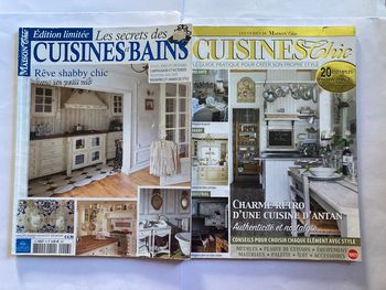 Lot 2 magazines déco cuisine