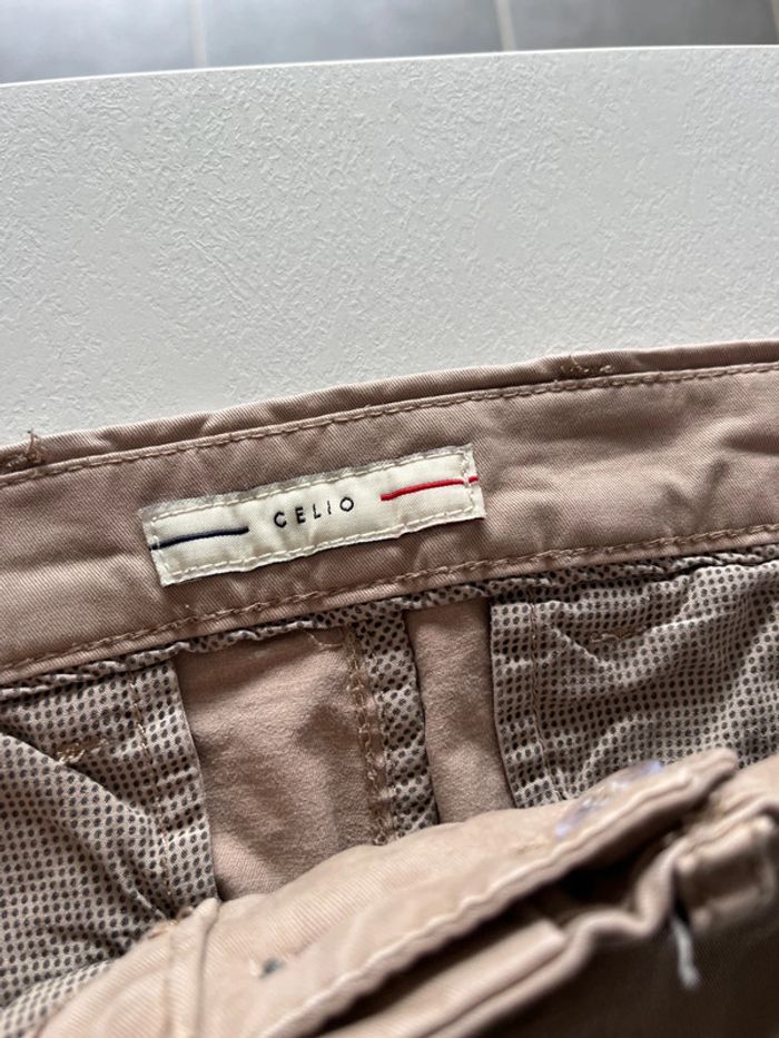 Pantalon beige Taille 40 - photo numéro 4