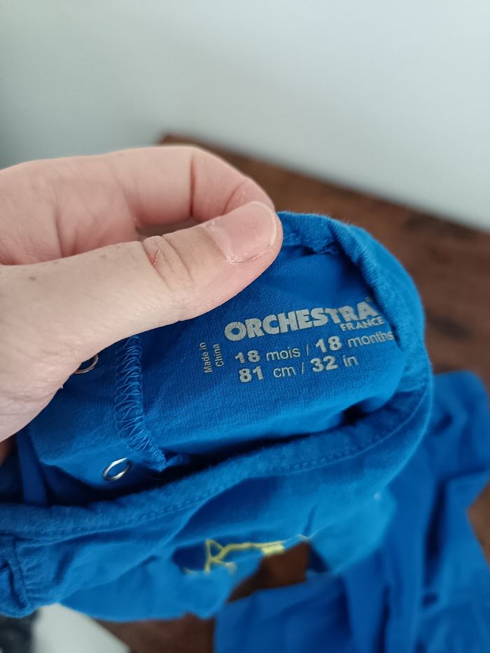 Pyjama 2 pièces Orchestra 18 mois - photo numéro 4