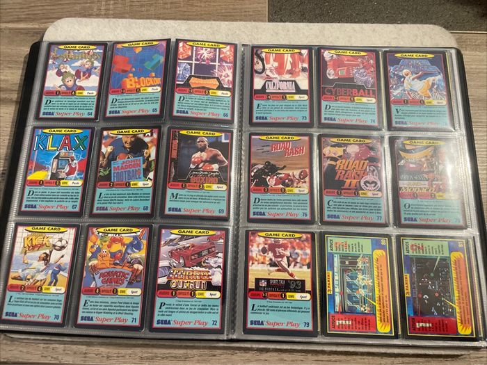Collection Fullset Panini Sega Super Play Version Française TBE (120/120) Rare - photo numéro 5