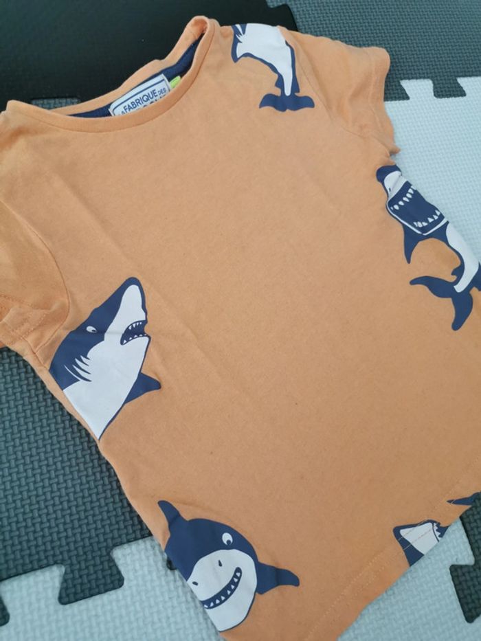 Tee shirt orange enfants - photo numéro 3