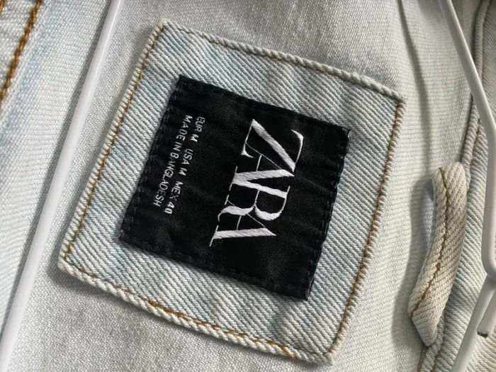 Veste en jean Homme Zara taille M - photo numéro 8