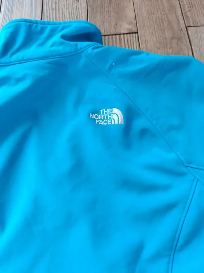 Veste polaire imperméable the North face bleu L - photo numéro 7