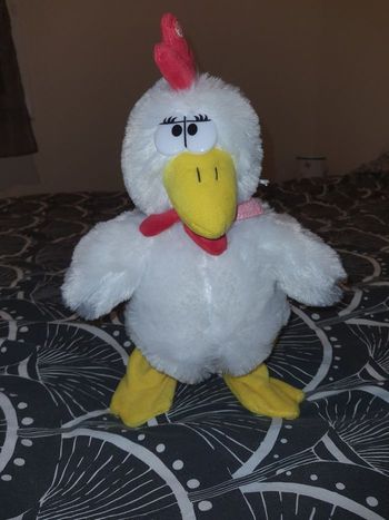 Peluche poule